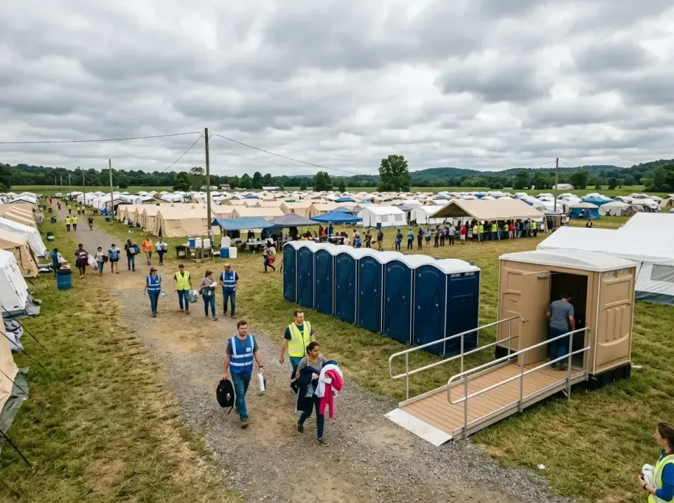 disaster-relief-camp-restrooms-010 — frequently asked questions, Dumpster & Portable Bathrooms Rental in Ham Lake, MN